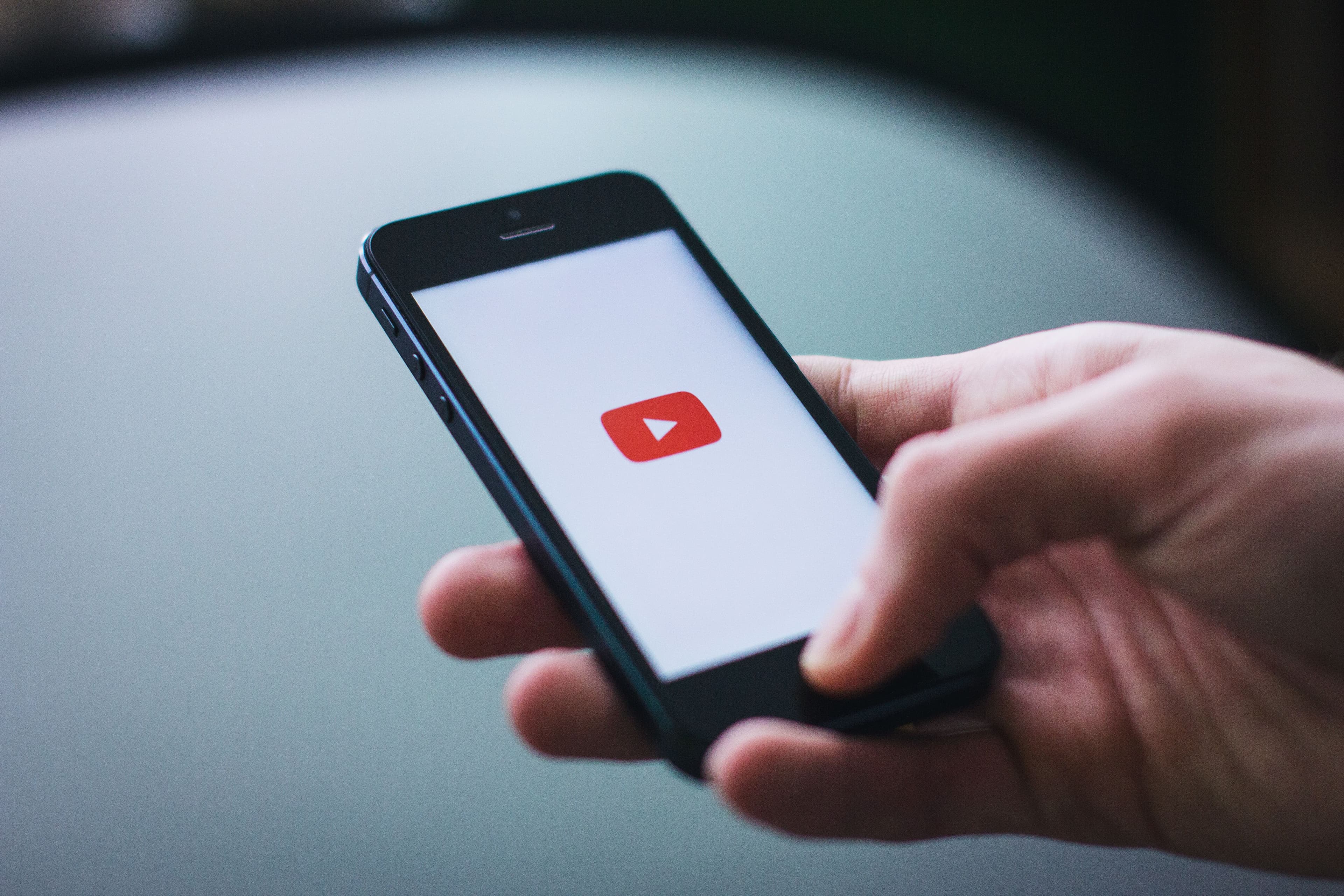 Phone showing content that drives traffic
